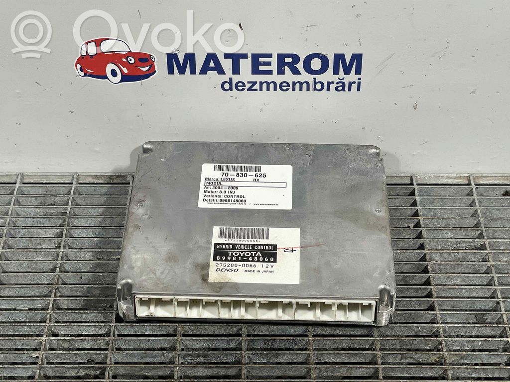 Autres unités de commande / modules   8998148060