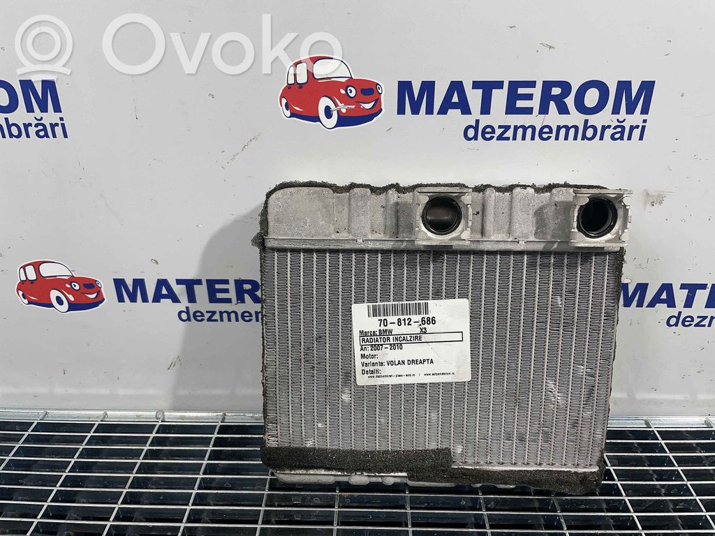 BMW X3 E83 Elektrinis salono pečiuko radiatorius 