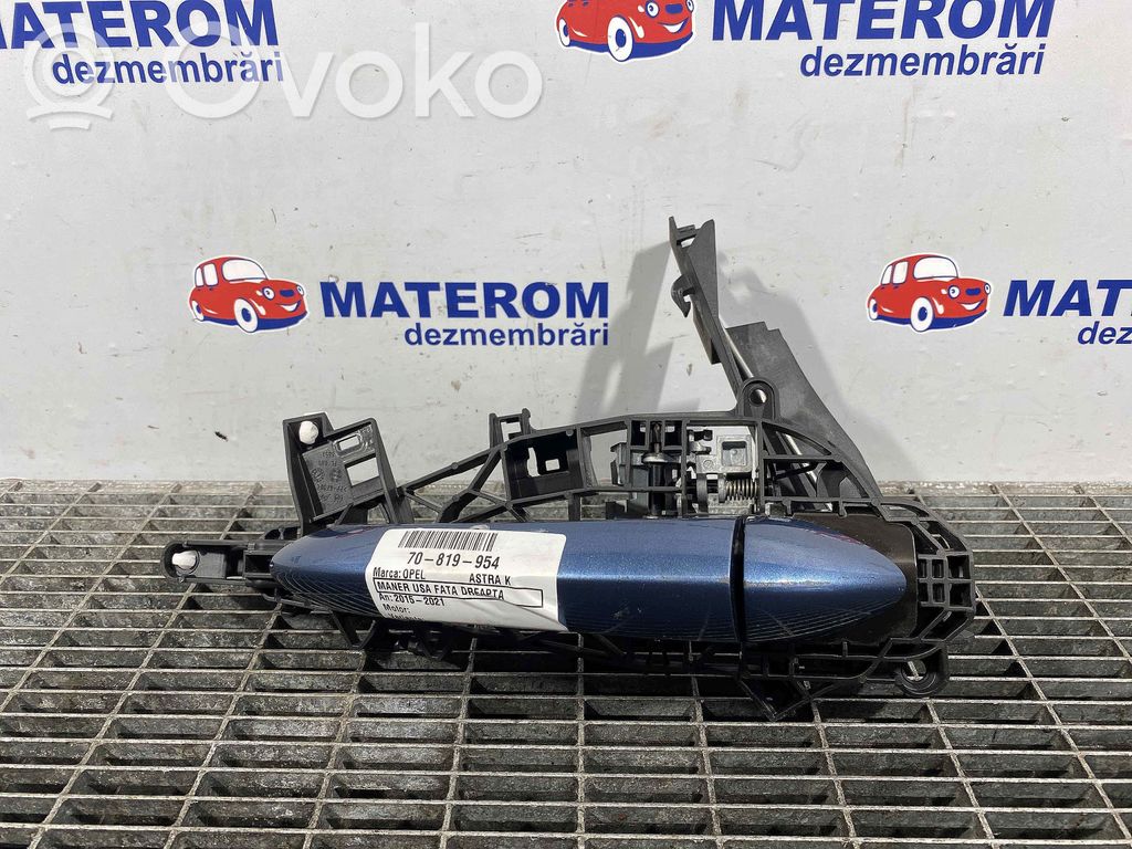 Opel Astra K Maniglia esterna per portiera anteriore 