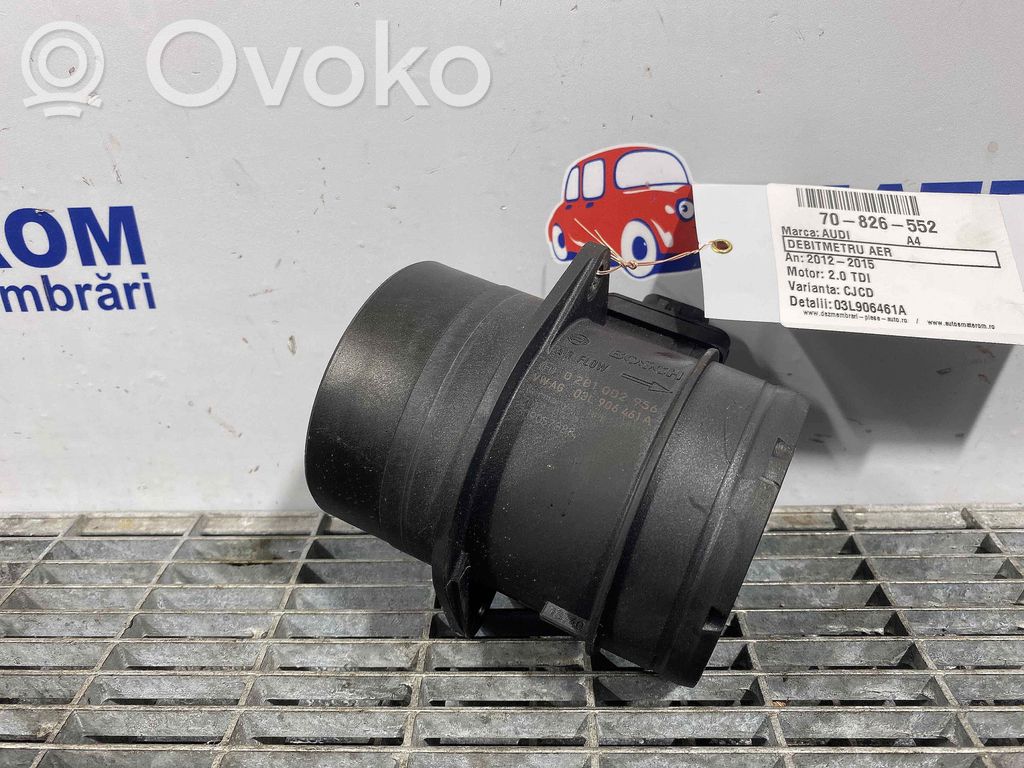 Audi A4 S4 B8 8K Misuratore di portata d'aria