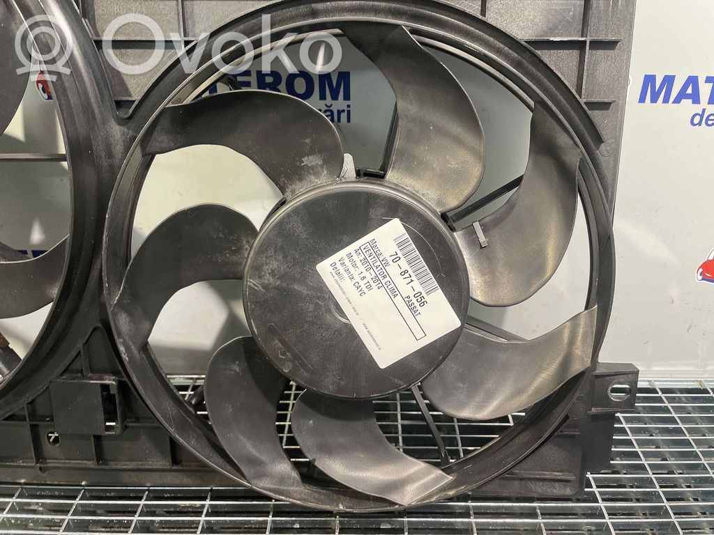 Volkswagen PASSAT B7 Ventilator vâscocuplaj 
