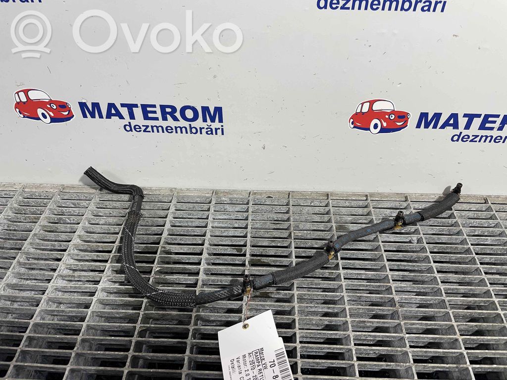 Volkswagen PASSAT B7 Linea/tubo flessibile di ritorno del carburante 
