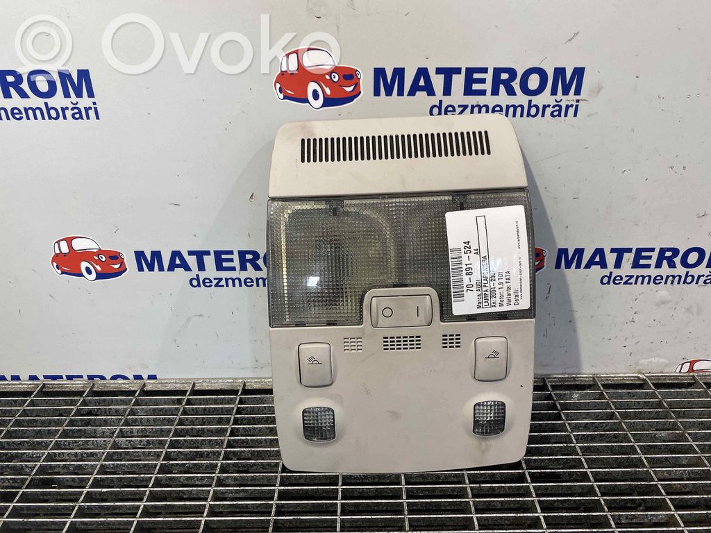 Audi A4 S4 B7 8E 8H Panel oświetlenia wnętrza kabiny 