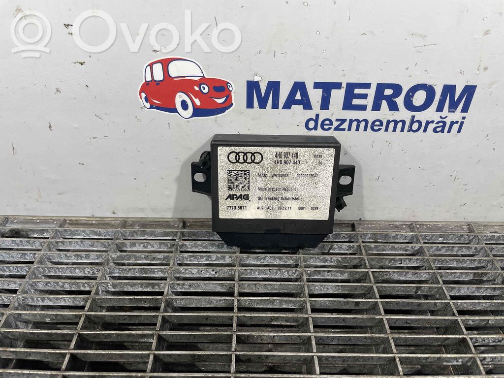 Audi A8 S8 D4 4H GPS navigation control unit/module 