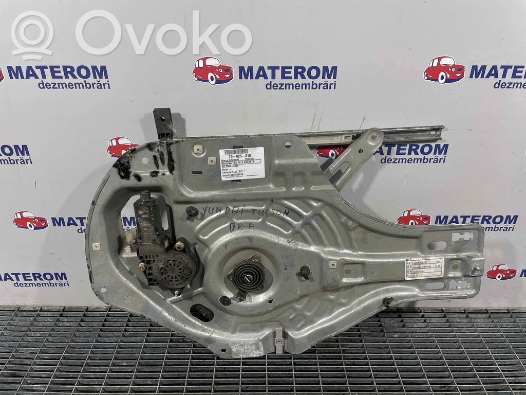 Hyundai Tucson JM Mécanisme de lève-vitre avec moteur 
