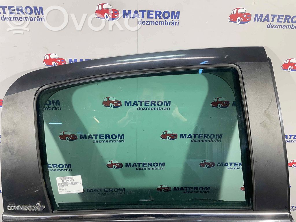 Citroen C3 aizmugurējo durvju stikls 