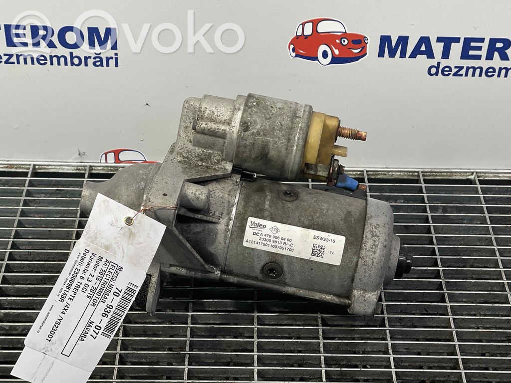 Nissan Navara D23 Motor de arranque 