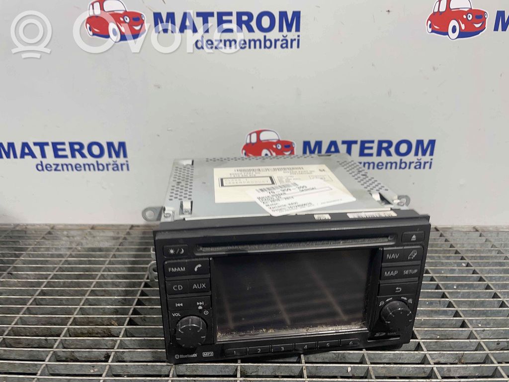 Nissan Qashqai Unitate principală radio/CD/DVD/GPS 
