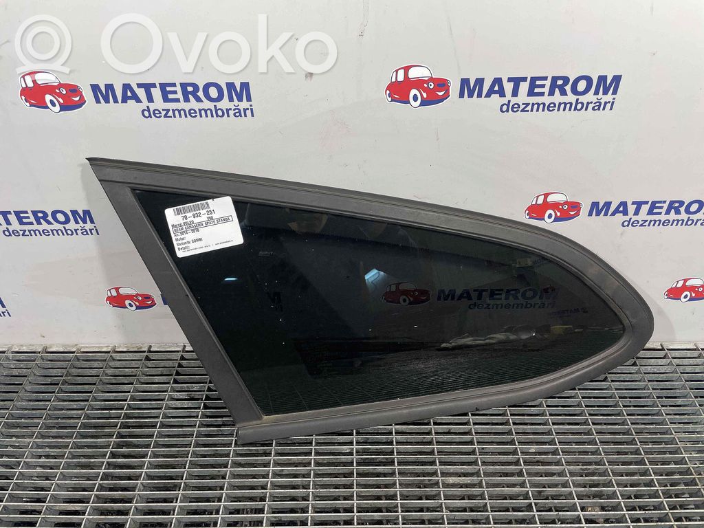 Volvo V60 Vidrio lateral trasero 