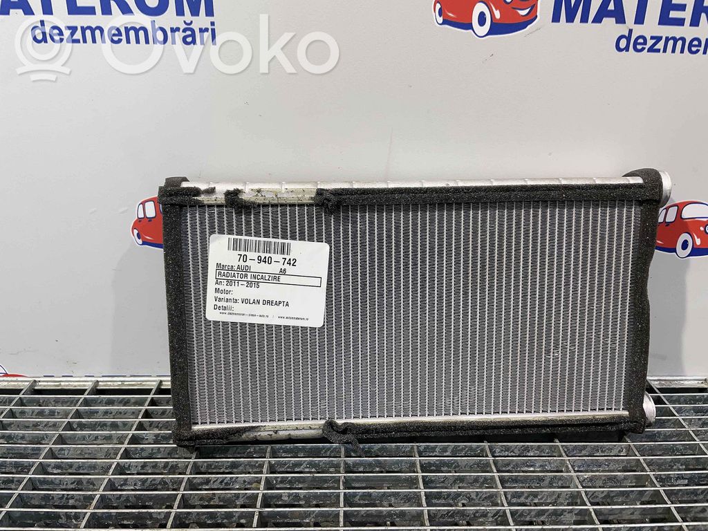 Audi A6 S6 C7 4G Radiator aerotermă 
