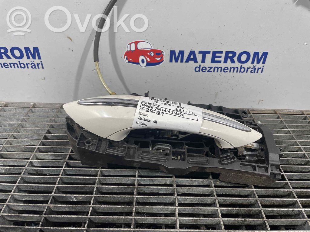 BMW 5 F10 F11 Klamka zewnętrzna drzwi 