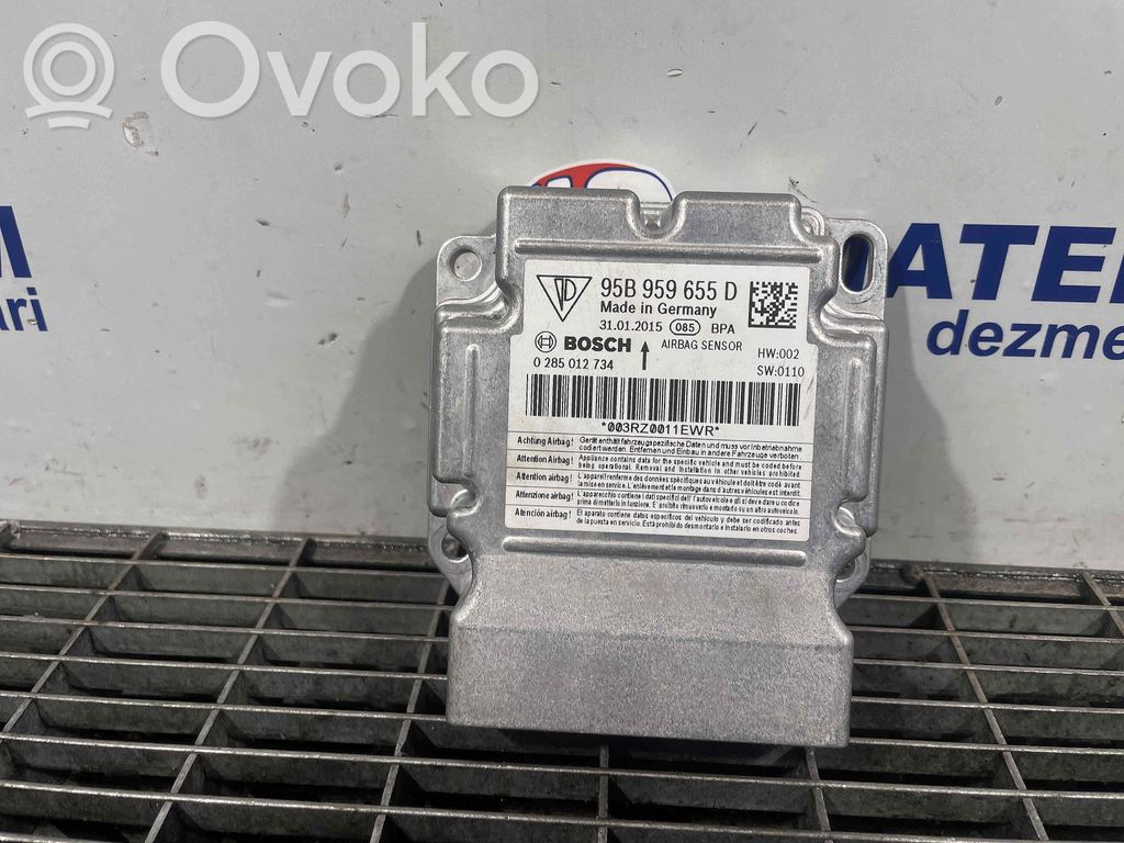 Porsche Macan (95B) Airbag control unit/module 