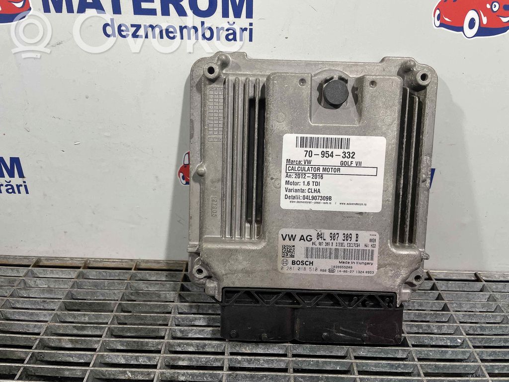 Engine control unit/module   04L907309B