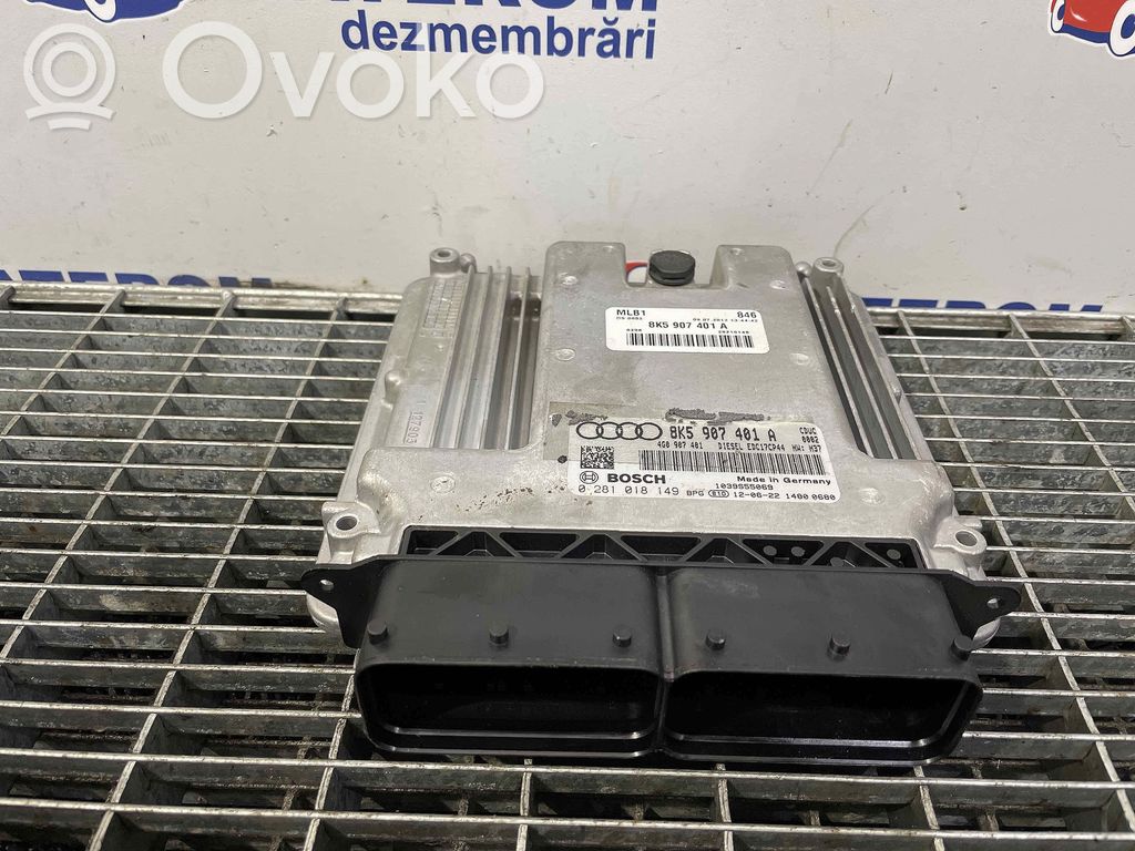 Audi A4 S4 B8 8K Engine control unit/module 