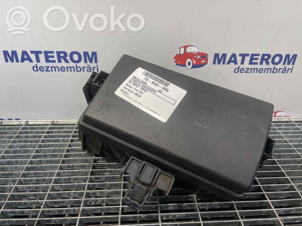 Audi A3 S3 8V Modulo fusibile 
