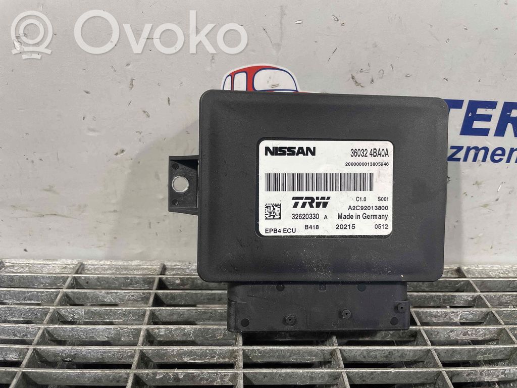 Nissan Qashqai Modulo di controllo del freno a mano 