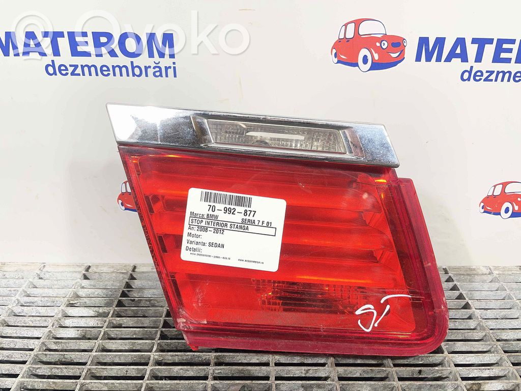 BMW 7 F01 F02 F03 F04 Luci posteriori del portellone del bagagliaio
