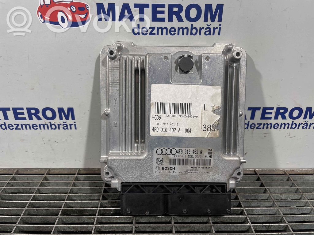 Audi A6 S6 C6 4F Engine control unit/module 
