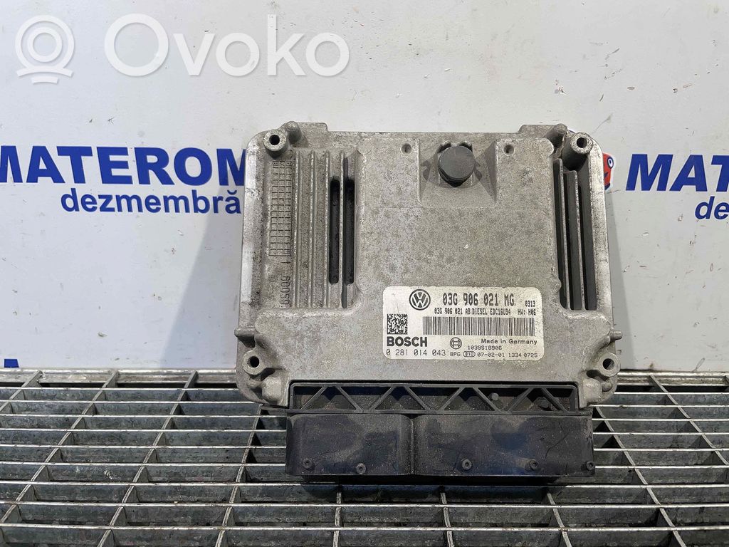 Volkswagen Touran I Sterownik / Moduł ECU