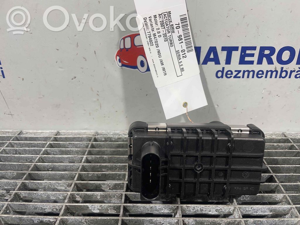 Actuador electrico turbo   7794022