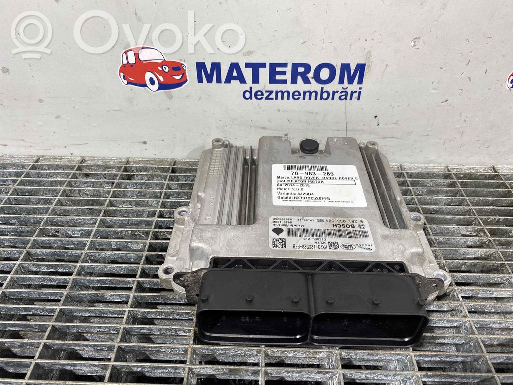 Land Rover Range Rover Evoque L538 Unitate/modul de control motor 