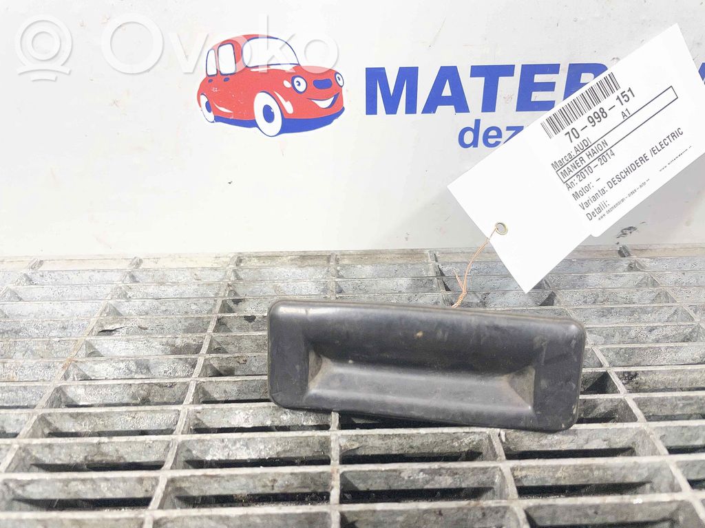 Audi A1 Mâner exterior deschidere hayon/portbagaj/oblon 