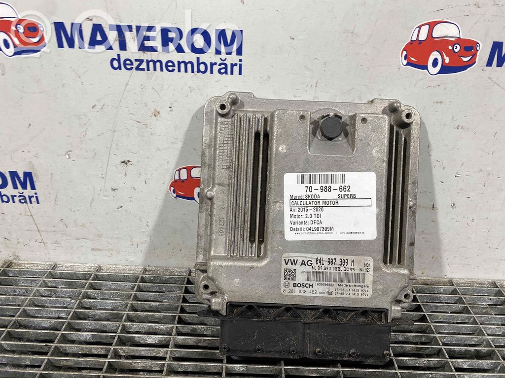 Engine control unit/module   04L907309M