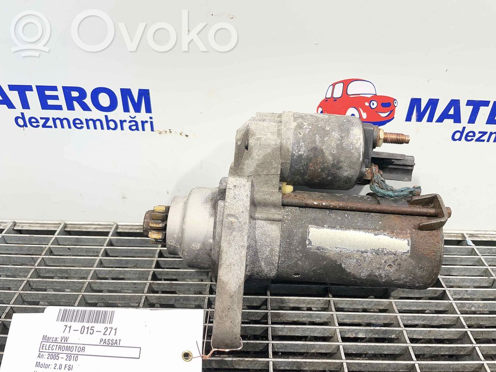 Volkswagen PASSAT B6 Motorino d’avviamento 