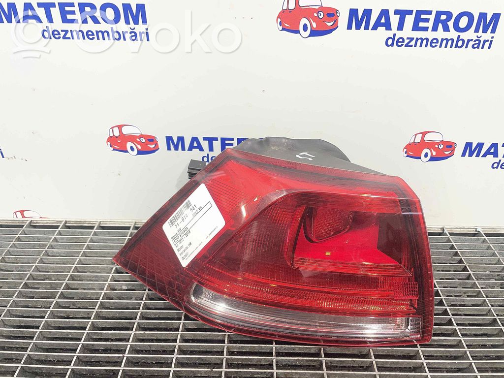 Volkswagen Golf VII Luci posteriori 