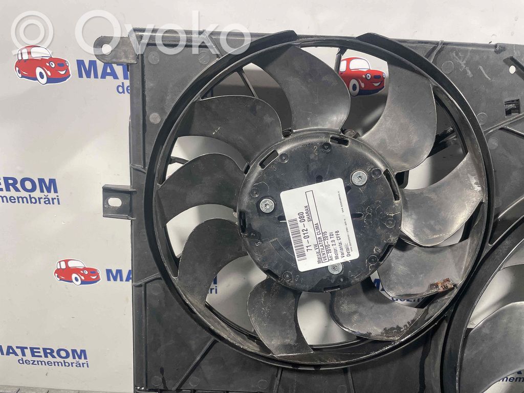 Volkswagen Sharan Wentylator ze sprzęgłem wiskotycznym / Visco 
