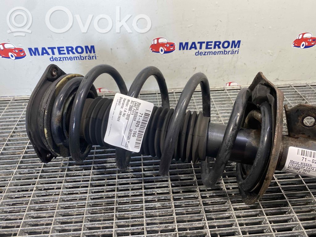 Nissan Qashqai+2 Molla elicoidale anteriore 