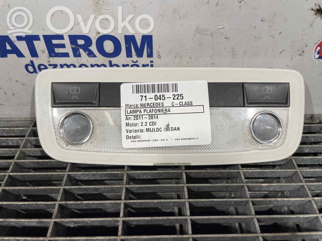 Mercedes-Benz C W204 Światło fotela przedniego 