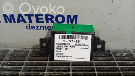 Citroen C4 Cactus Pysäköintitutkan (PCD) ohjainlaite/moduuli