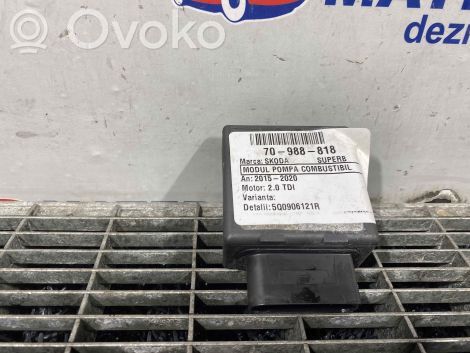 Skoda Superb B8 (3V) Unité de commande / module de pompe à carburant 