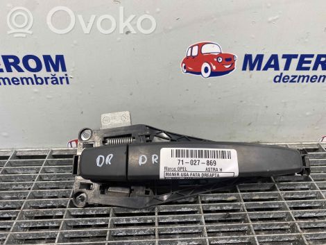 Opel Astra H Manecilla externa puerta delantera 
