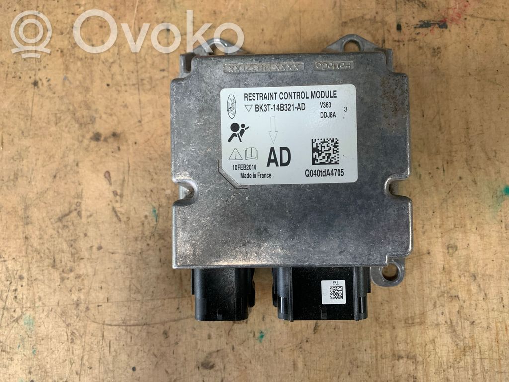 Unidad de control/módulo del Airbag   BK3T14B321AD,10FEB2016,Q0401A4705