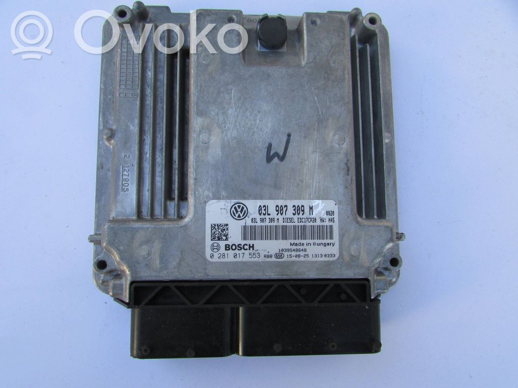 Volkswagen Transporter - Caravelle T5 Engine control unit/module 