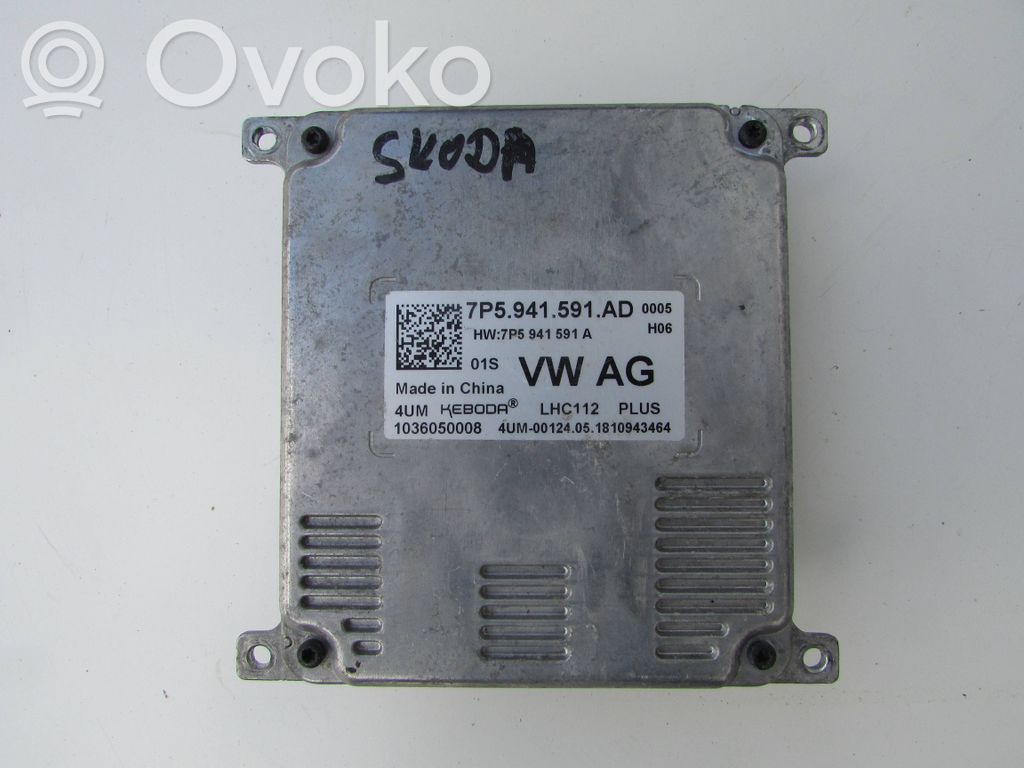 Skoda Octavia Mk3 (5E) Sterownik / moduł świateł Xenon 