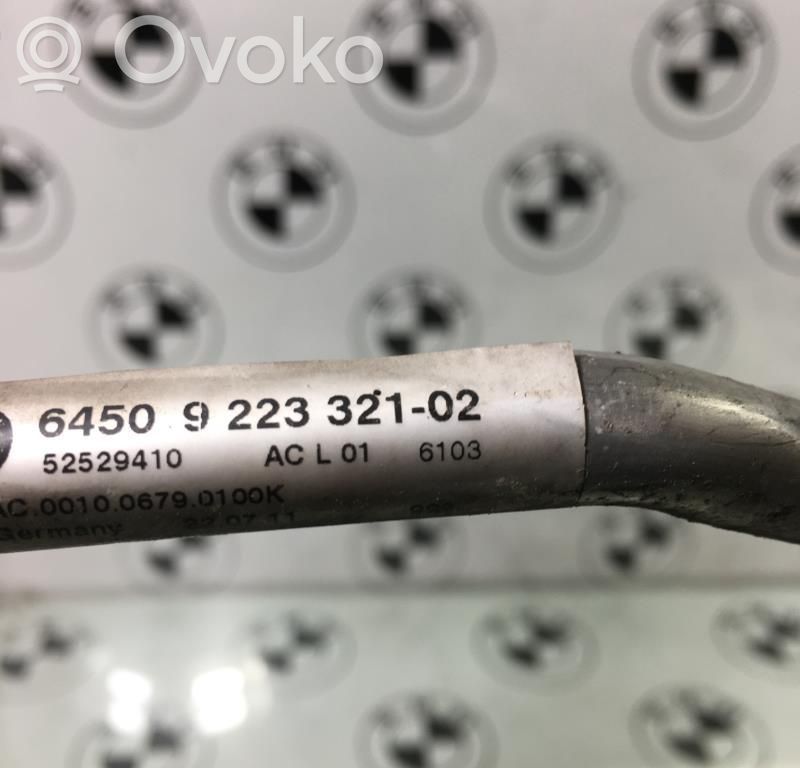 BMW 3 E90 E91 Ilmastointilaitteen putki (A/C) 