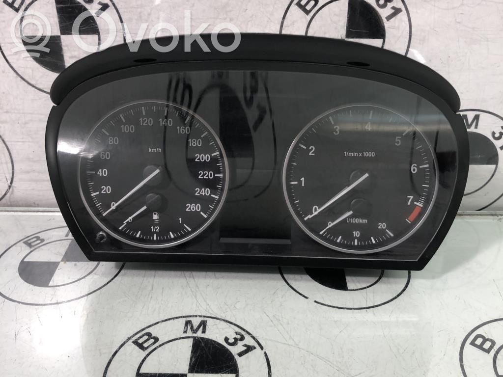BMW 3 E90 E91 Speedometer (instrument cluster) 