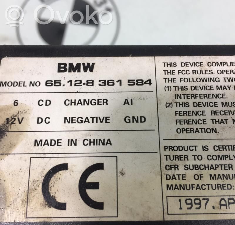 BMW 5 E39 CD/DVD mainītājs 