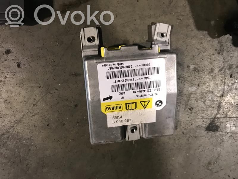 Unidad de control/módulo del Airbag   6945155