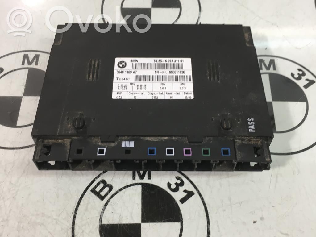 BMW 5 E60 E61 Dzinēja vadības bloks 