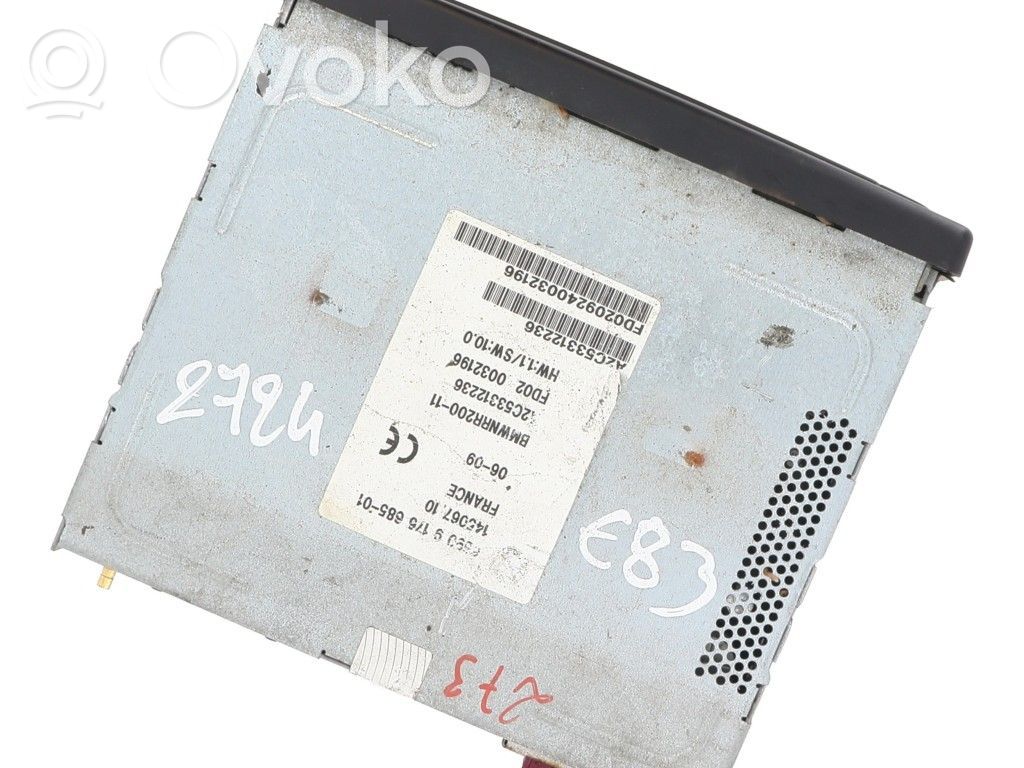 BMW X3 E83 Navigation unit CD/DVD player 