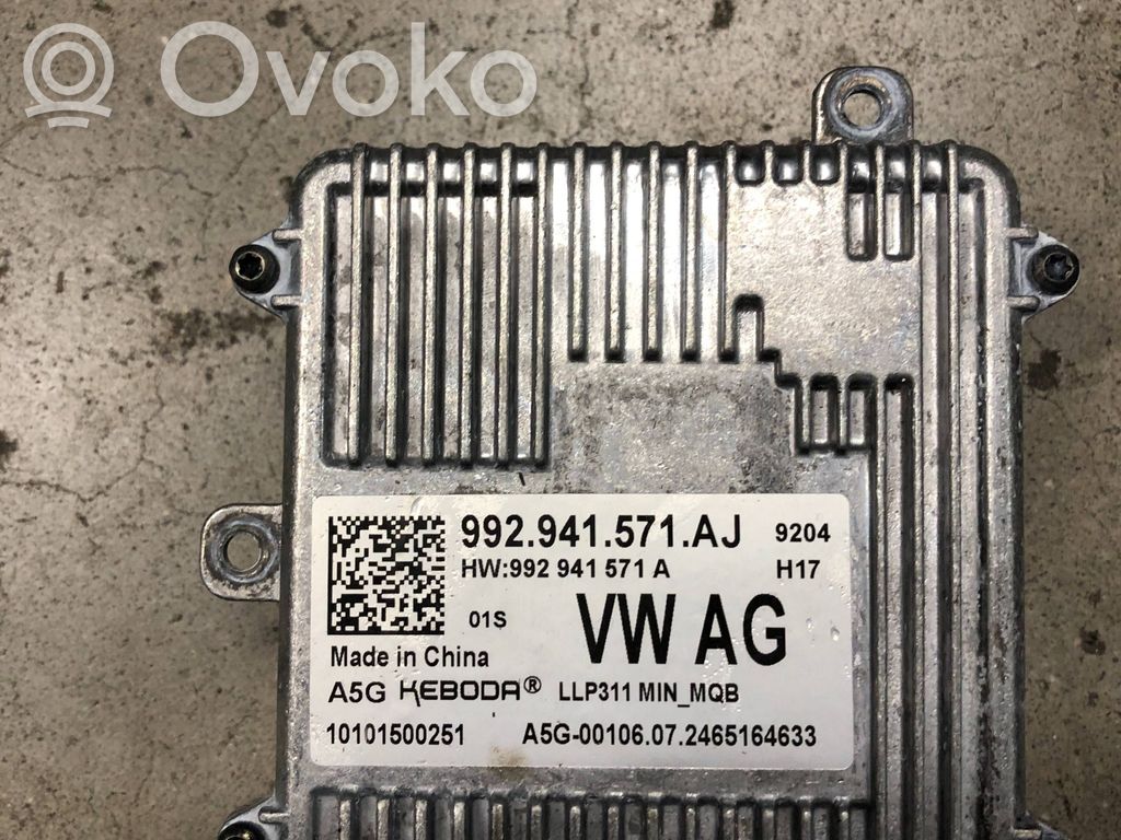 Skoda Superb B8 (3V) Módulo de control de balasto LED 