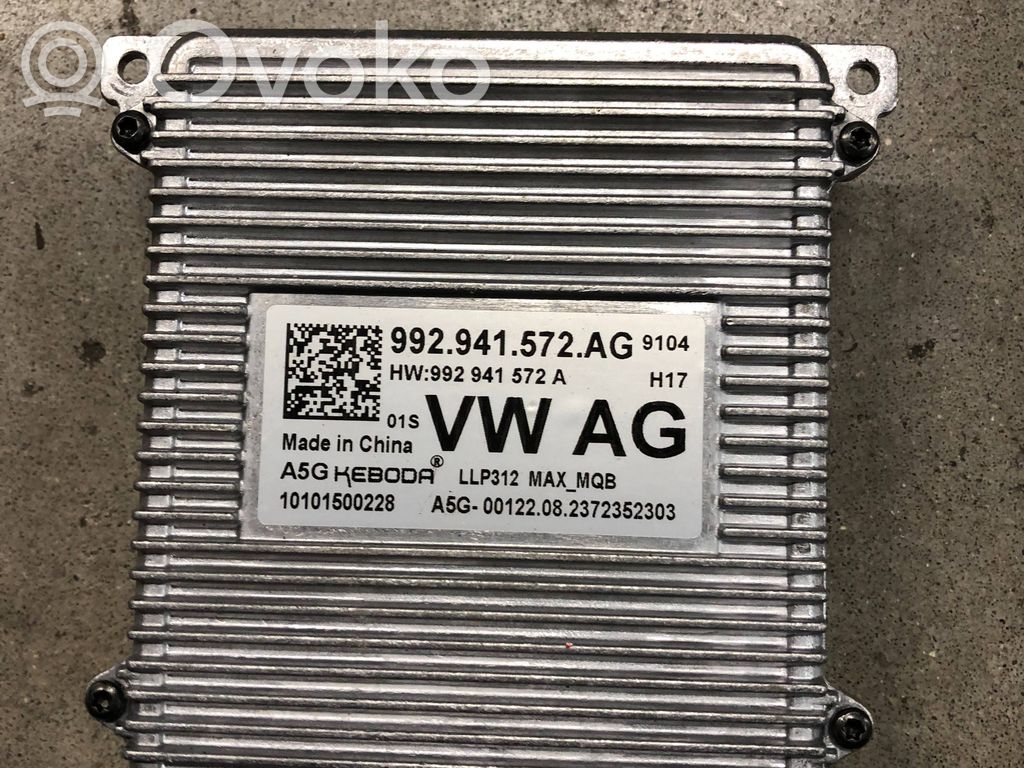Audi A4 S4 B9 Module de contrôle de ballast LED 