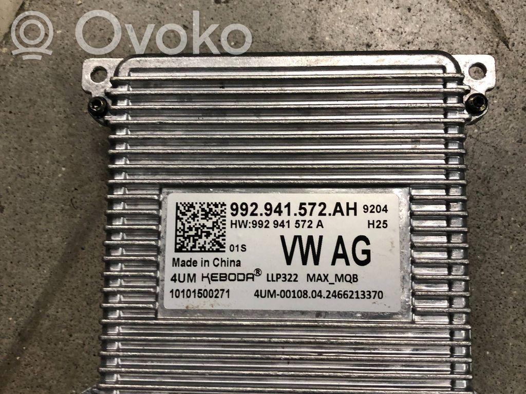 Volkswagen PASSAT B8 Lastre de faros xenón 