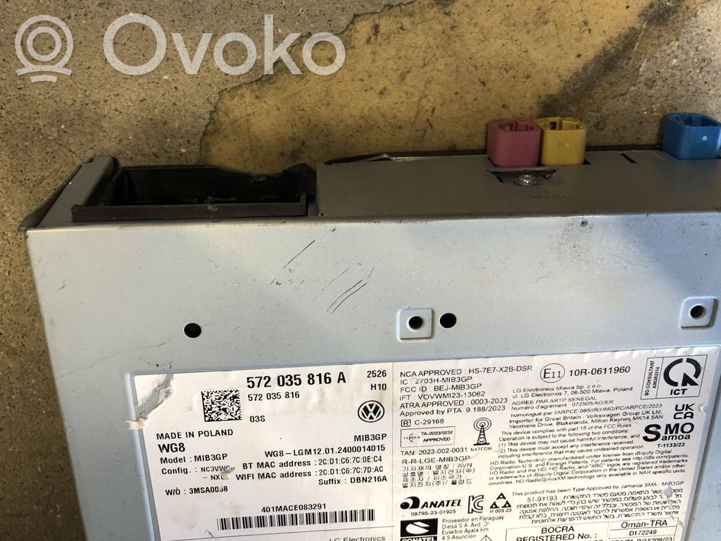 Volkswagen Tiguan Jednostka MMI 
