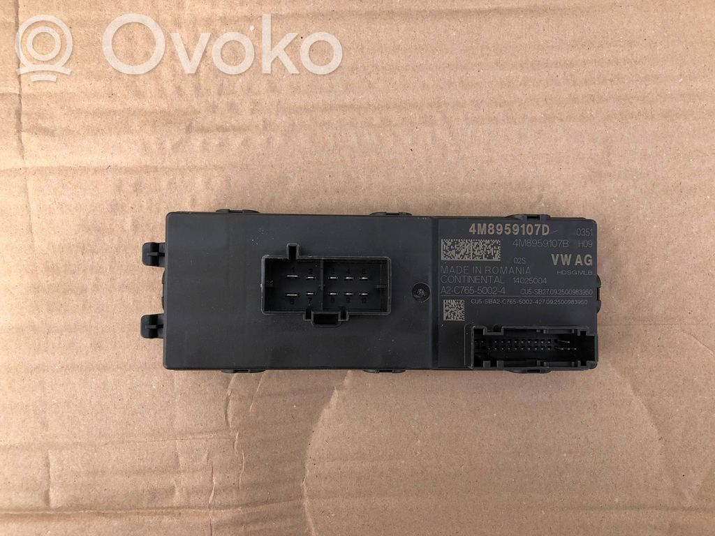 Module de commande de siège   4M8959107D,4M8959107B