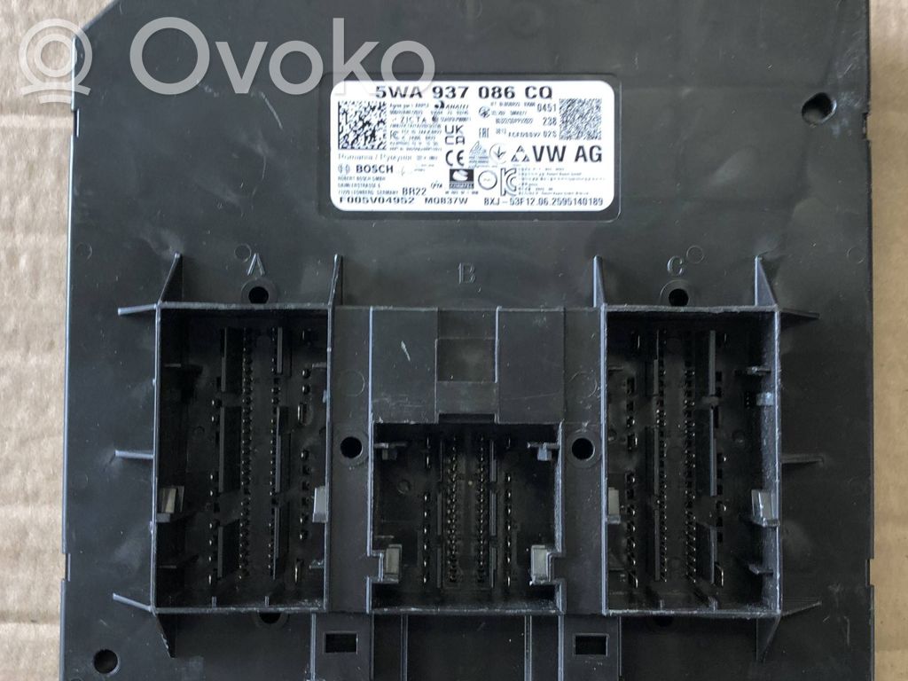 Volkswagen Golf VIII Module de contrôle carrosserie centrale 